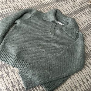 Cropped sweater